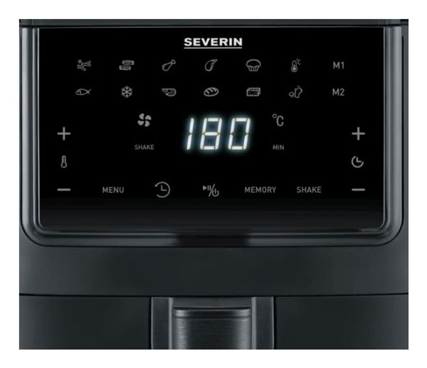 Miniatyrbild 2 av 10: Severin FR 2462 Single 7 l Fristående 1700 W Fritös Svart