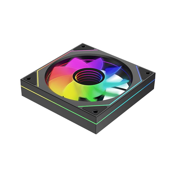 Miniatyrbillede 4 af 6: Xilence Gaming Series XPF120UR.ARGB Computerkabinet Ventilator 12 cm Sort 1 stk