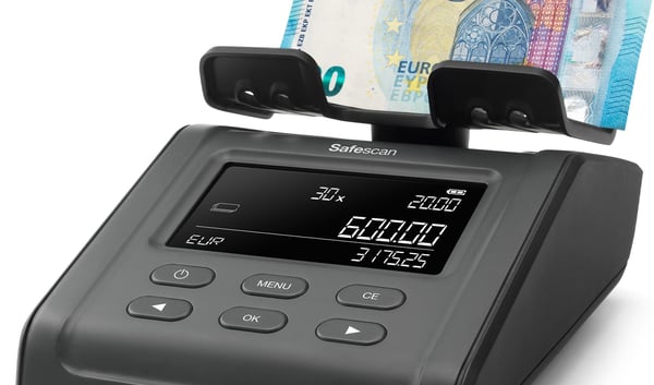 Miniatyrbillede 2 af 6: Safescan 6165 G3 Universal tællemaskine Sort