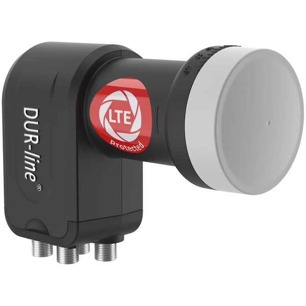 Miniatyrbillede 3 af 6: Dura-Sat 11093 Low Noise Block downconverter (LNB) 10,7 - 12,75 GHz Sort