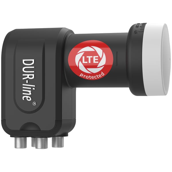 Miniatyrbillede 1 af 6: Dura-Sat 11093 Low Noise Block downconverter (LNB) 10,7 - 12,75 GHz Sort