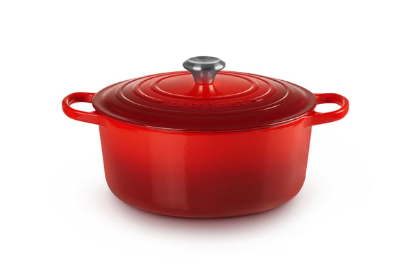 Le Creuset Signature 6,7 L Rund Rød Le Creuset Signature 6,7 L Rund Rød
