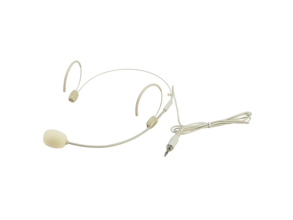 Omnitronic 13063221 hovedtelefoner/headset Ledningsført Scene/studie Hvid