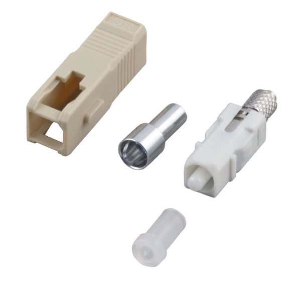 Miniatyrbillede 1 af 2: EFB Elektronik 53206.11 fiberstik SC Hanstik