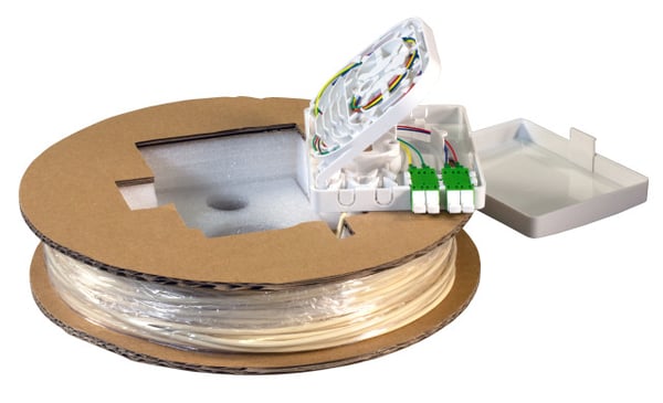 Miniatyrbild 2 av 2: EFB Elektronik 53670.50 InfiniBand och fiberoptisk kabel 50 m LC Vit