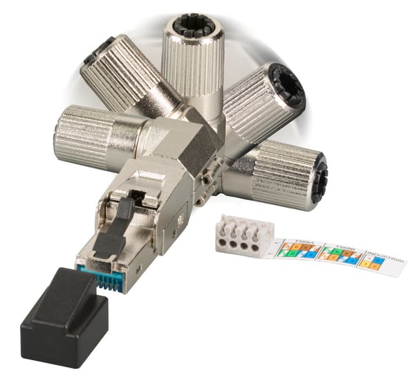 Miniatyrbillede 2 af 4: EFB Elektronik 88035P8.1 kabelsamler RJ-45 Sølv