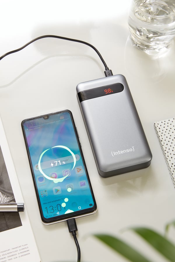 Miniatyrbillede 4 af 8: Intenso PD20000 Power Delivery Lithium polymer (LiPo) 20000 mAh Anthracit