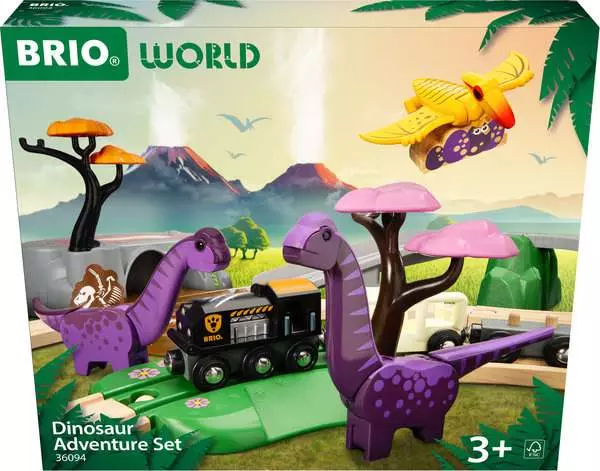Pikkukuva 1 / 12: BRIO Dinosaur Adventure Set