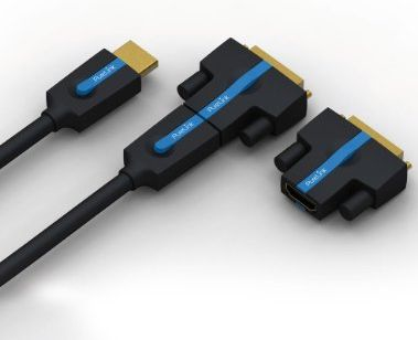 PureLink CS1300-015 videokabel adapter 1,5 m HDMI DVI Sort