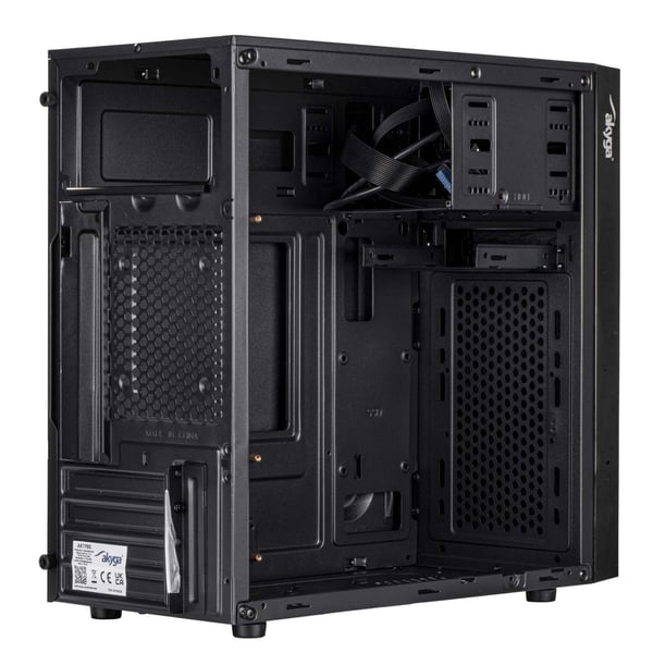 Akyga Obudowa Micro ATX AK19BK USB-C + USB 3.0 + 2x USB 2.0 czarna bez PSu Micro Tower Sort
