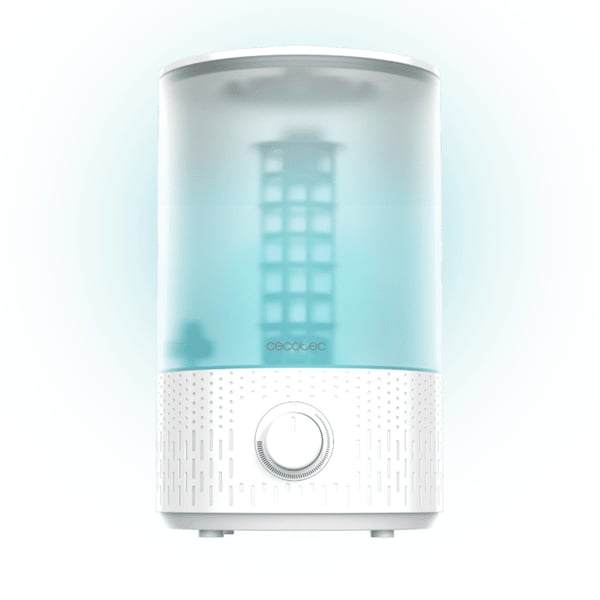 Miniatyrbild 1 av 9: Cecotec Breezecare 2500 Light luftfuktare 2,5 l Vit, Cyan 30 W