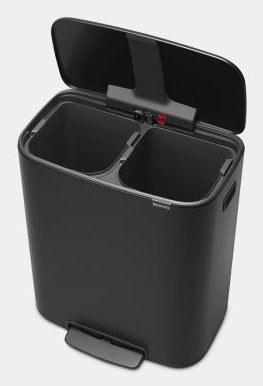Brabantia 211508 affaldskurv Rektangulær Stål Sort