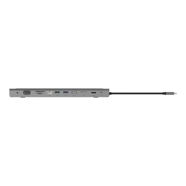 Belkin INC004BTSGY kannettavien tietokoneiden telakka ja porttitoistin Langallinen USB 3.2 Gen 1 (3.1 Gen 1) Type-C Musta, Harmaa