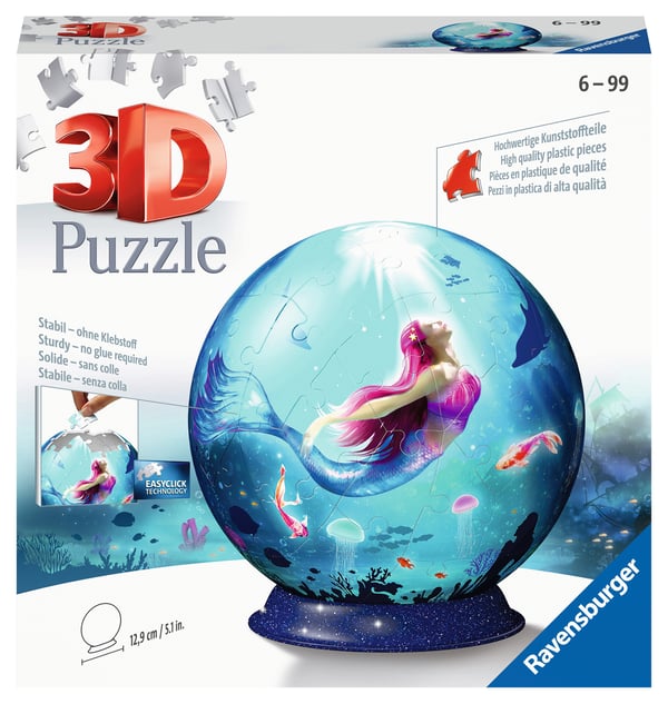 Miniatyrbillede 4 af 8: Ravensburger 4005556112500 3D puslespil