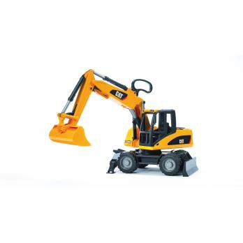 BRUDER CAT Wheel excavator
