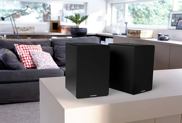 Thomson WS400DUO højttaler 2-vejs Sort Kabel & trådløs 50 W
