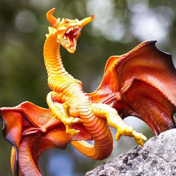 Miniatyrbild 12 av 12: Safari Ltd Lava Dragon
