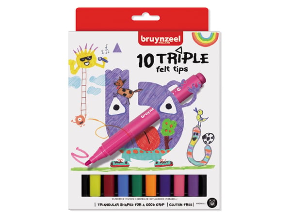 Bruynzeel 60123010 hobbyfärger Lackpenna 10 styck