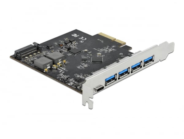Miniatyrbild 1 av 3: DeLOCK 89026 nätverkskort/adapters Intern USB 3.2 Gen 2 (3.1 Gen 2)