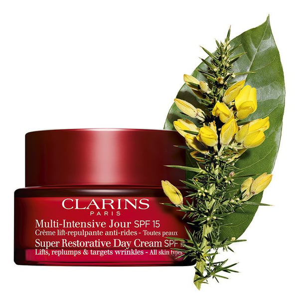 Clarins Super Restorative SPF 15 Dagcreme Ansigt, Nakke 50+ År 50 ml