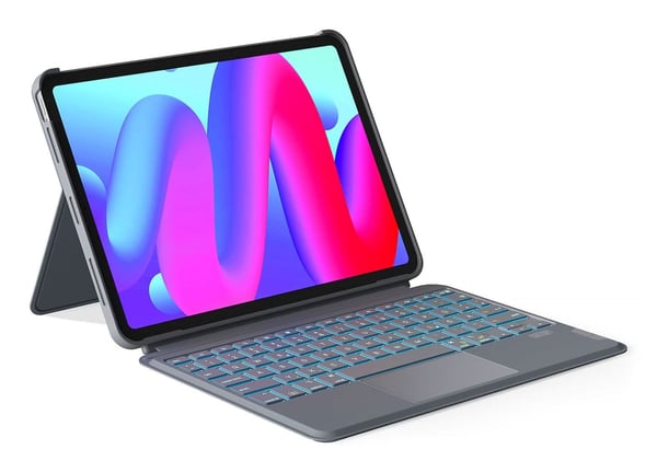 Pikkukuva 1 / 3: Inateck KB04111_GRAY Tabletin varaosa ja lisätarvike Näppäimistö