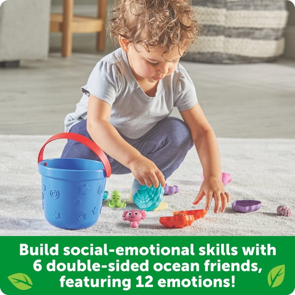 Miniatyrbillede 4 af 7: Learning Resources Ocean Emotion Seashells