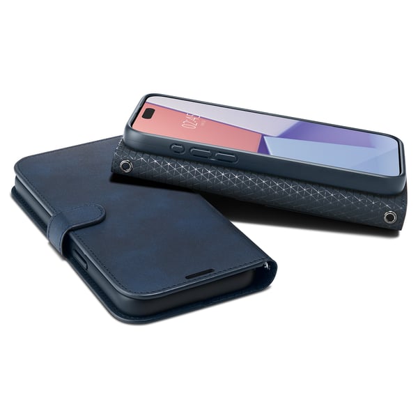 Miniatyrbillede 3 af 12: Spigen Wallet S Pro mobiltelefon etui 15,5 cm (6.1") Tegnebogsetui Marineblå