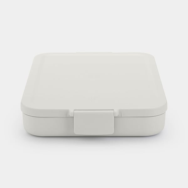 Miniatyrbillede 2 af 6: Brabantia Make & Take Frokostbeholder 1,1 L Plast Lys grå 1 stk