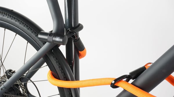 Miniatyrbild 5 av 6: tex-lock Eyelet Svart, Orange 1200 mm Wirelås