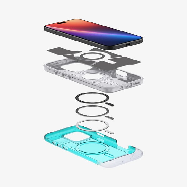Miniatyrbillede 4 af 9: Spigen Classic C1 (MagFit) mobiltelefon etui 16 cm (6.3") Cover Blå