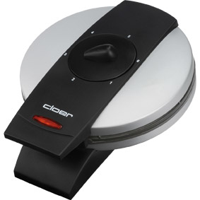 Cloer 1629 våffeljärn 5 våffla/våfflor 930 W Svart, Metallisk