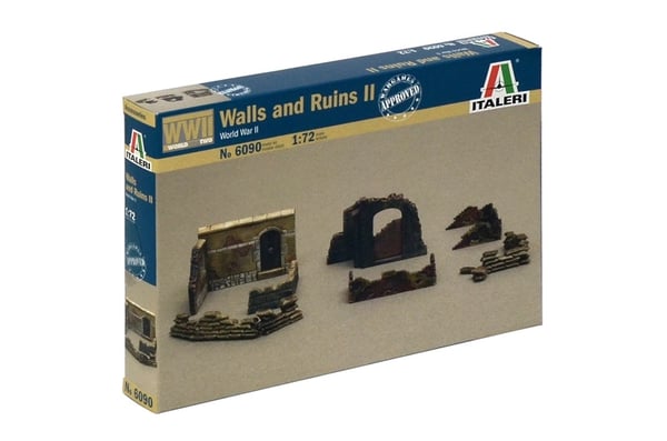 Italeri 6090 skalamodell dele og tilbehør Defensiv kampposition