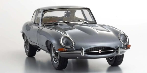 Pikkukuva 3 / 9: Kyosho Jaguar E-type Perinteinen automalli Esikoottu 1:18