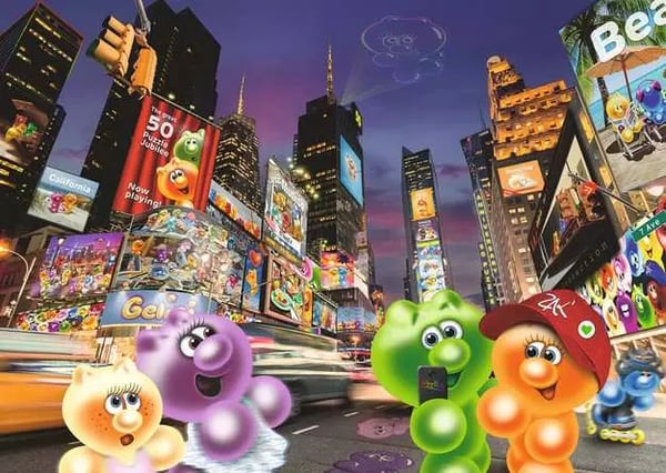 Ravensburger 12000575 palapeli Väripalapeli 1000 kpl Sarjakuvat Ravensburger 12000575 palapeli Väripalapeli 1000 kpl Sarjakuvat