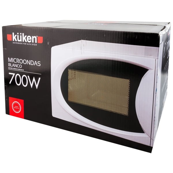 Miniatyrbillede 3 af 4: Küken 33762 mikrobølgeovn Hvid Solo mikroovn Bordplade 20 L 700 W