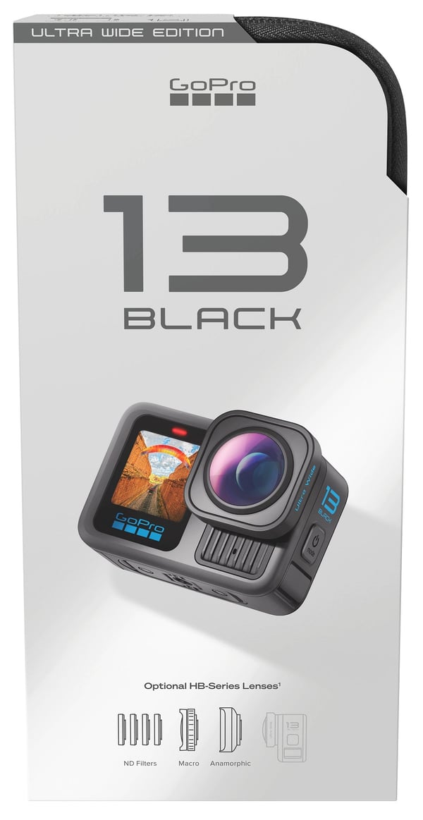GoPro CHDRB-133-RW action-kamera 27,6 MP 5.3K Ultra HD CMOS 25,4 / 1,9 mm (1 / 1.9") Wi-Fi 201 g