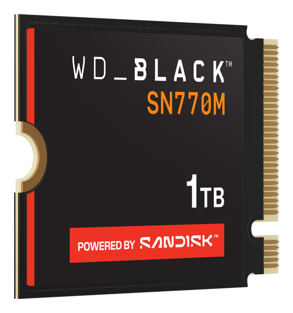 Pikkukuva 7 / 7: Western Digital Black WD_BLACK SN770M NVMe 1 TB M.2 PCI Express 4.0 TLC 3D NAND