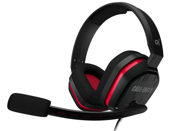 Miniatyrbillede 3 af 7: ASTRO Gaming A10 Call of Duty Cold War Headset Ledningsført Spil Sort, Rød