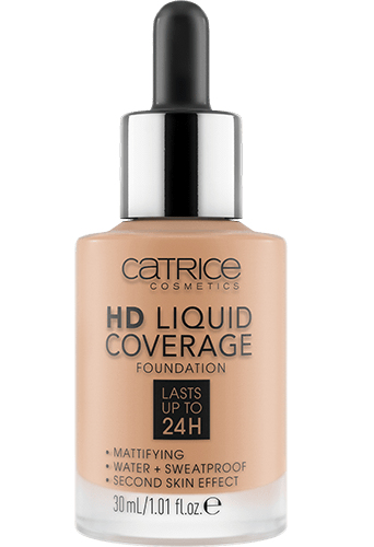 CATRICE HD Liquid Coverage 30 ml Dryppeflaske Væske 040 Warm Beige