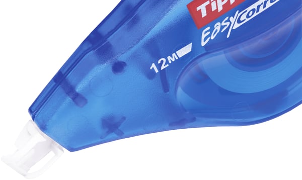Miniatyrbillede 3 af 4: BIC 8290362 korrektionsbånd 12 m Blå, Hvid 1 stk