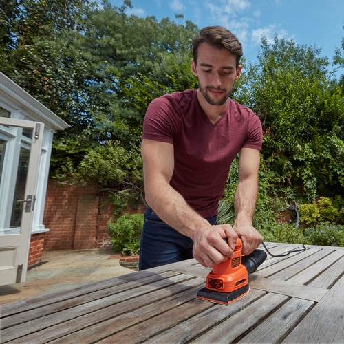 Black & Decker BEW200 12000 rpm Sort, Orange 200 W