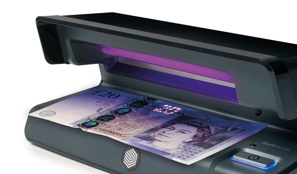 Miniatyrbillede 2 af 9: Safescan 70 enhed verificering af pengeseddel og Sort