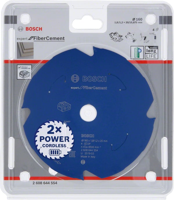 Bosch 2 608 644 554 pyörösahanterä 16 cm 1 kpl