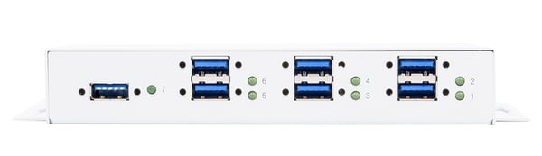 Miniatyrbillede 3 af 4: EXSYS EX-1189HMVS-3W interface hub USB 3.2 Gen 1 (3.1 Gen 1) Type-B Hvid