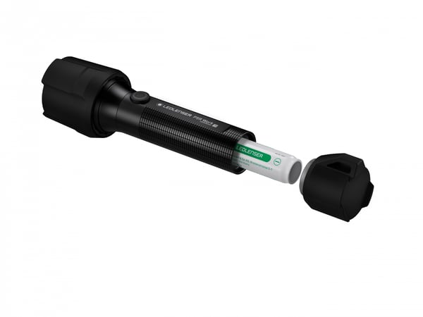 Miniatyrbild 3 av 4: Ledlenser P5R Work Svart Ficklampa LED