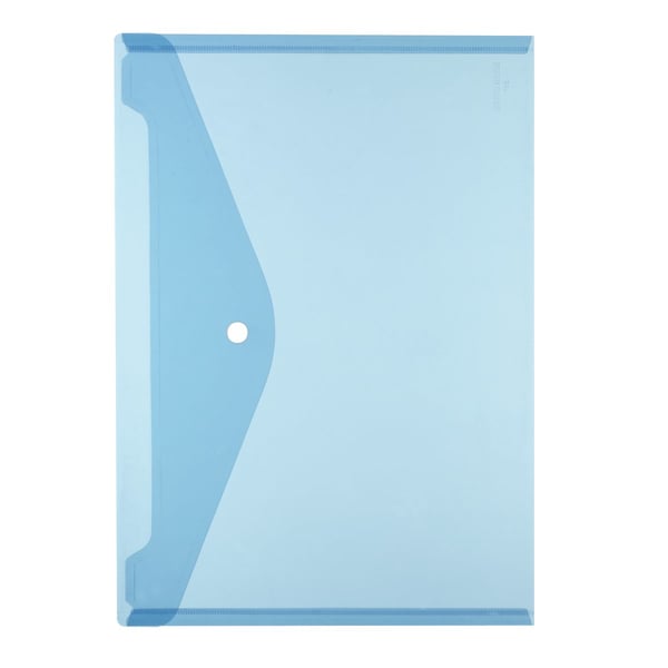 Miniatyrbillede 1 af 2: Herlitz 10657948 folder Polypropylen (PP) Blå, Transparent A4