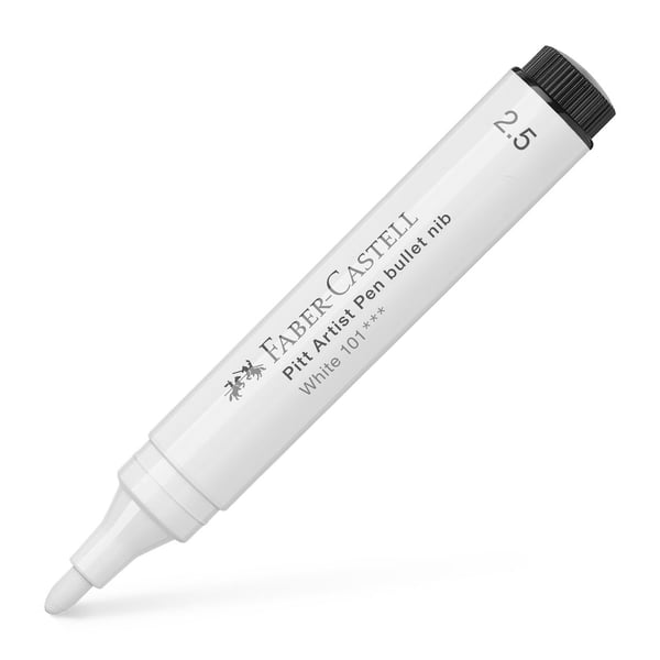 Faber-Castell 167601 kuitukärkikynä Valkoinen 1 kpl