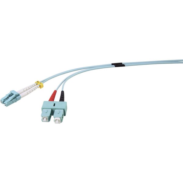 Miniatyrbillede 1 af 3: Renkforce RF-4755214 InfiniBand og fiberoptisk kabel 2 m LC SC Turkis