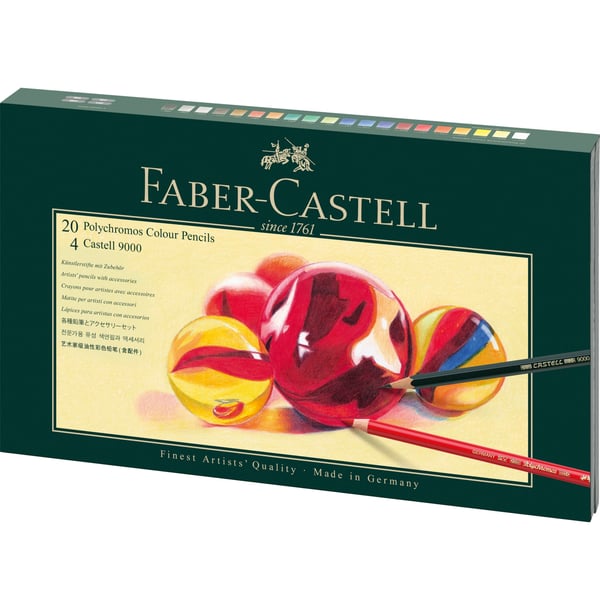 Miniatyrbillede 1 af 3: Faber-Castell 210051 farveblyant Forskellige farver 24 stk
