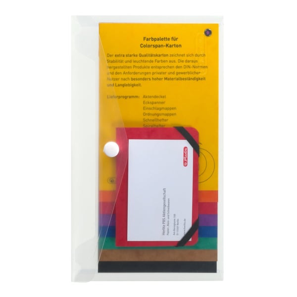 Herlitz 10917524 folder Polypropylen (PP) Transparent